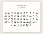 Spanish Courtyard Doodle Pack, everything in the set