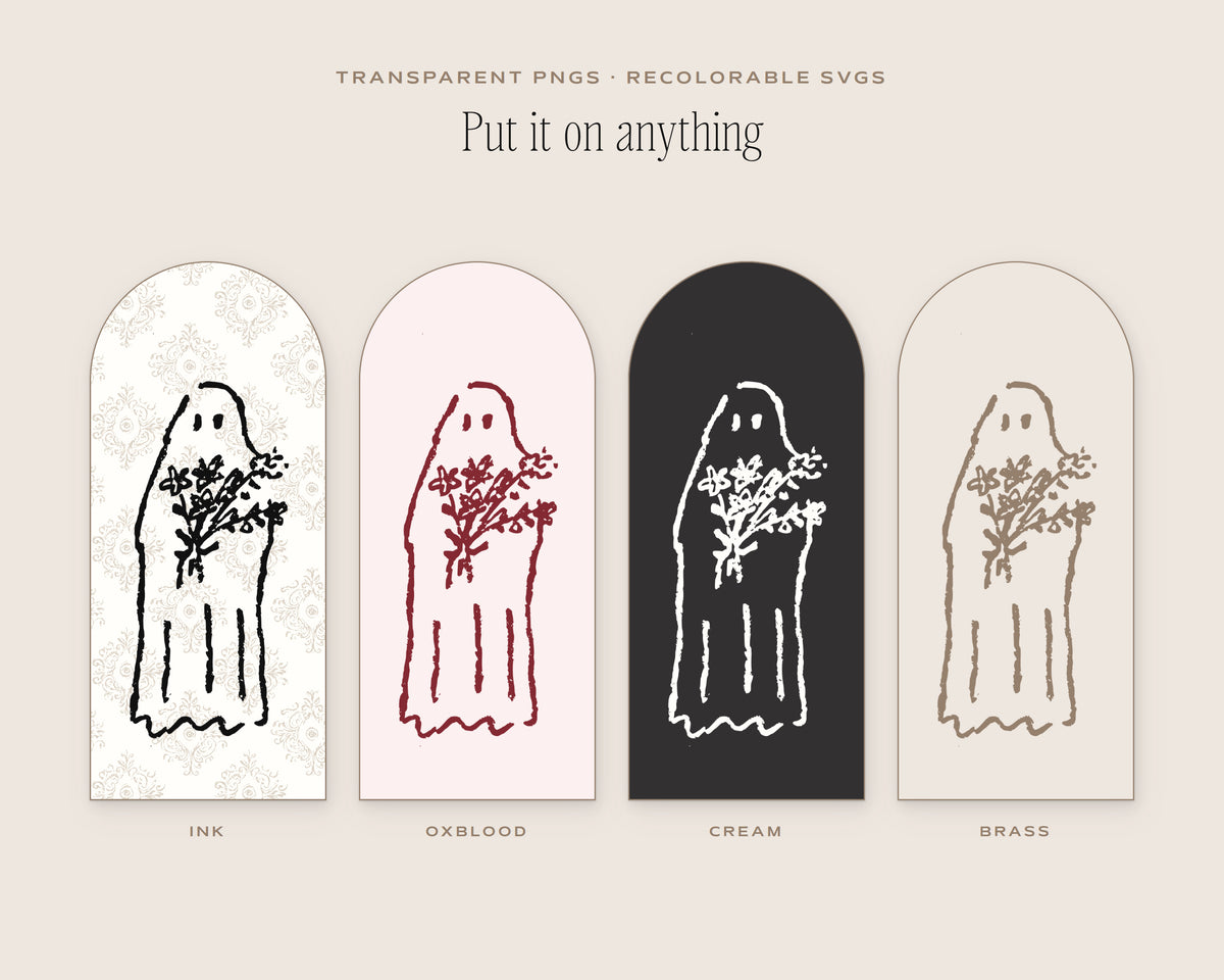 Spooky Bachelorette Doodle Pack, put it on anything