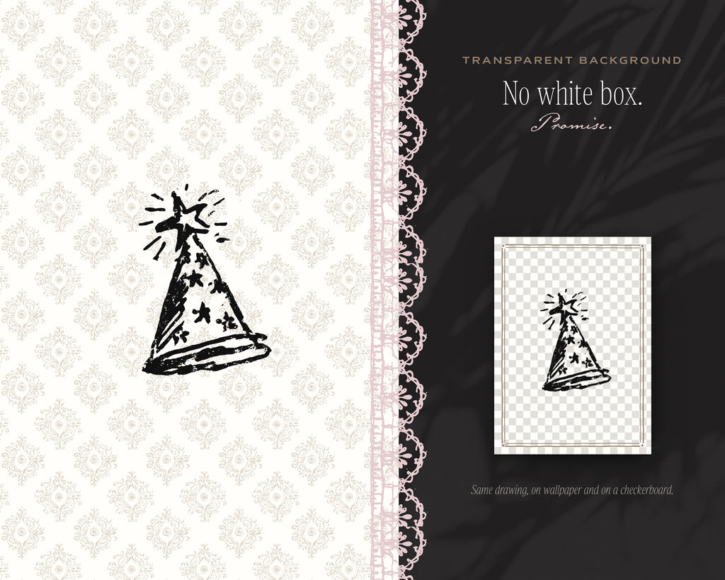 Stroke of Midnight Doodle Pack, no white box