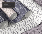 Sun, Moon & Stars Seamless Pattern Bundle, edge to edge