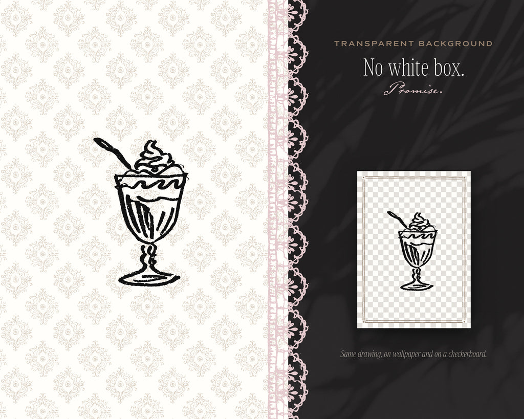 Sunday Brunch Doodle Pack, no white box