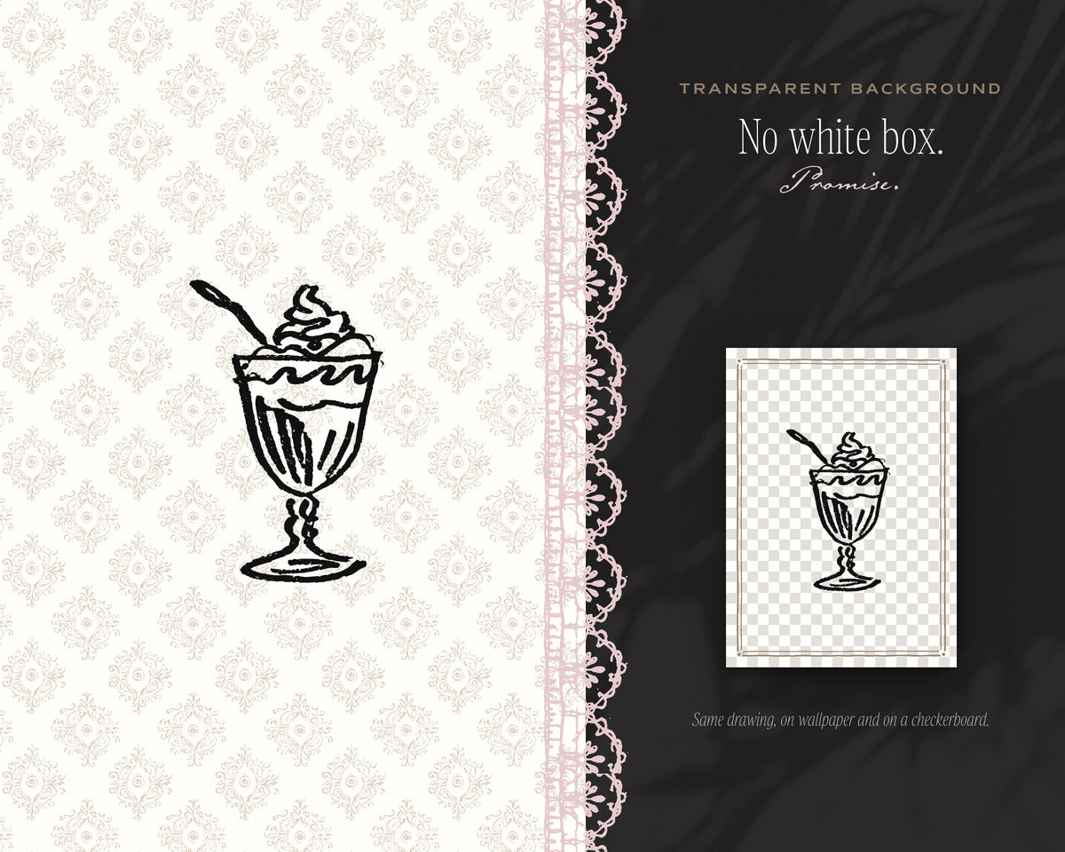 Sunday Brunch Doodle Pack, no white box