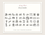 Sunday Reset Doodle Pack, everything in the set