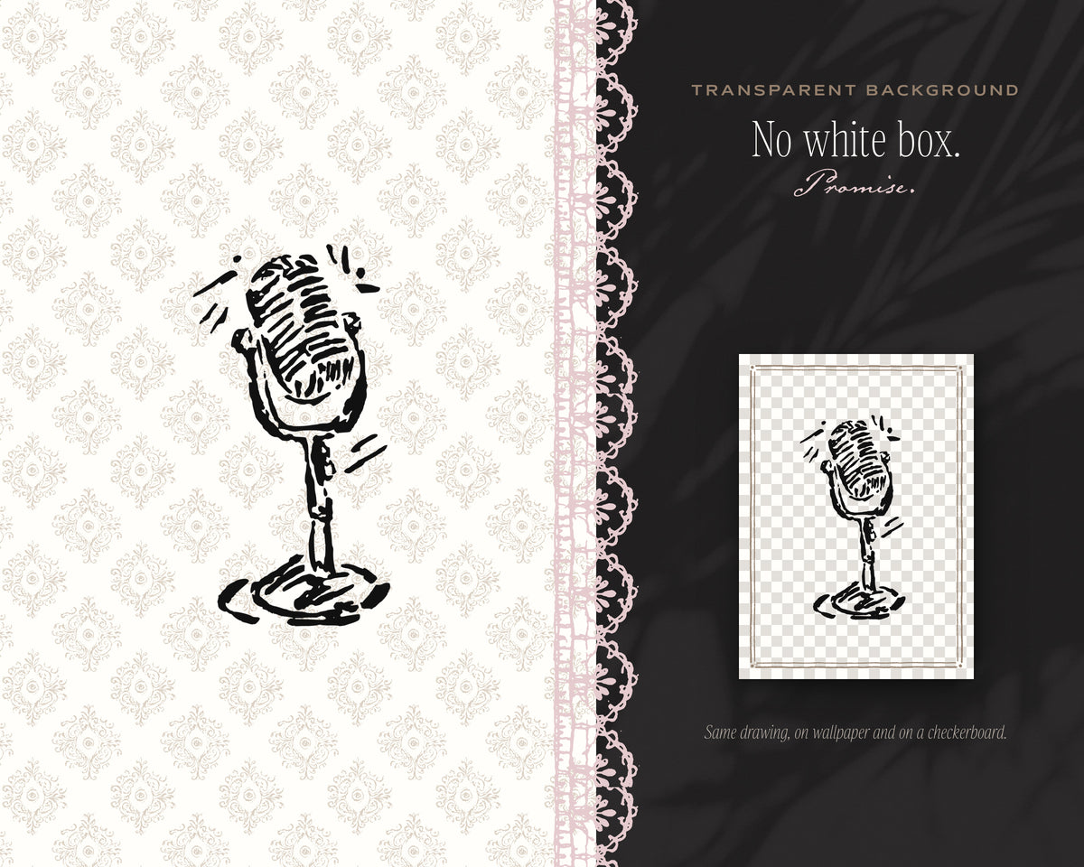 Supper Club Doodle Pack, no white box