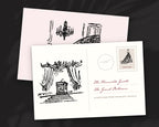 The Black-Tie Gala Doodle Pack, postcard