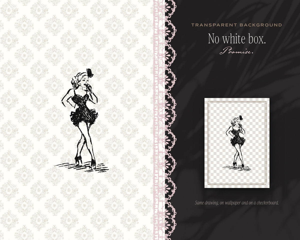 The Cabaret Doodle Pack, no white box