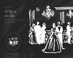 The Debutante Ball Doodle Pack, up close