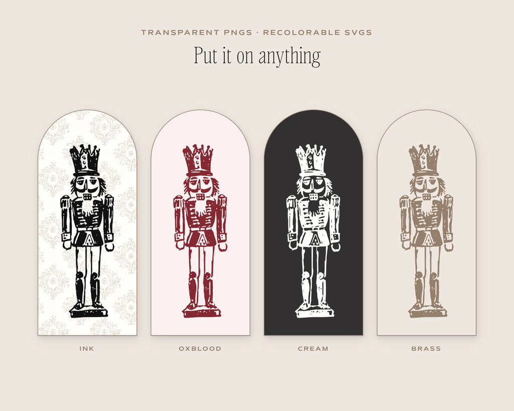 The Nutcracker Doodle Pack, put it on anything
