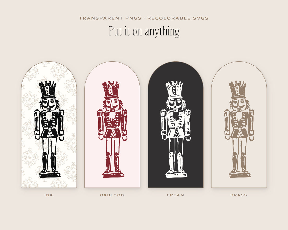 The Nutcracker Doodle Pack, put it on anything