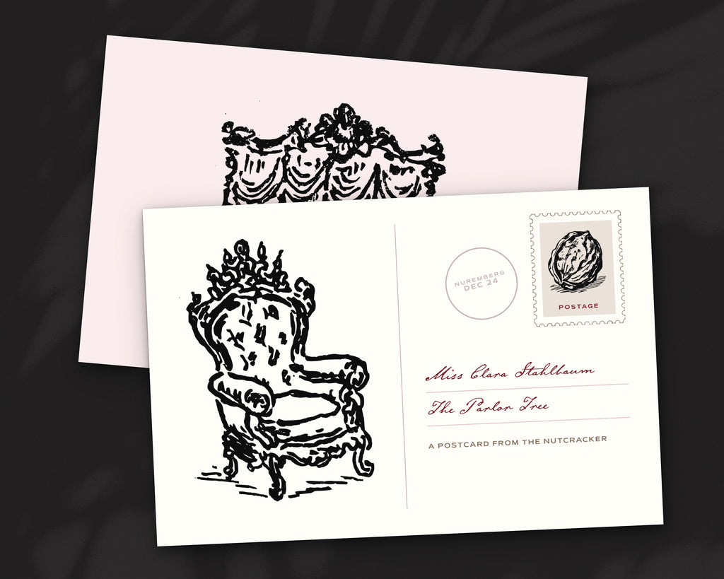 The Nutcracker Doodle Pack, postcard