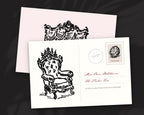 The Nutcracker Doodle Pack, postcard
