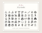 The Opera Doodle Pack, everything in the set