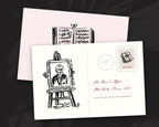 The University Doodle Pack, postcard