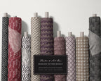 Theater & Art Deco Seamless Pattern Bundle, fabric rolls, all the patterns