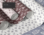 Toile & Vignettes Seamless Pattern Bundle, edge to edge