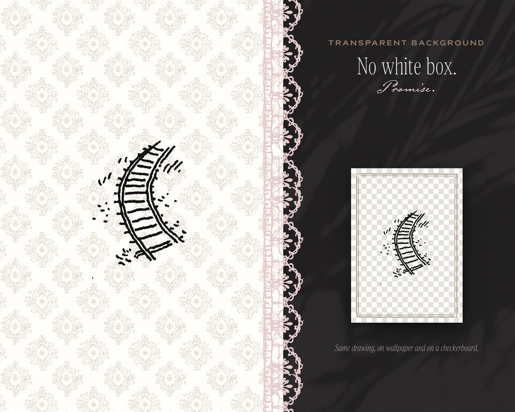 Train Ride Doodle Pack, no white box
