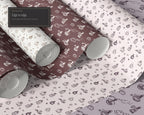 Vanity & Boudoir Seamless Pattern Bundle, edge to edge
