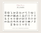 Vintage Summer Doodle Pack, everything in the set
