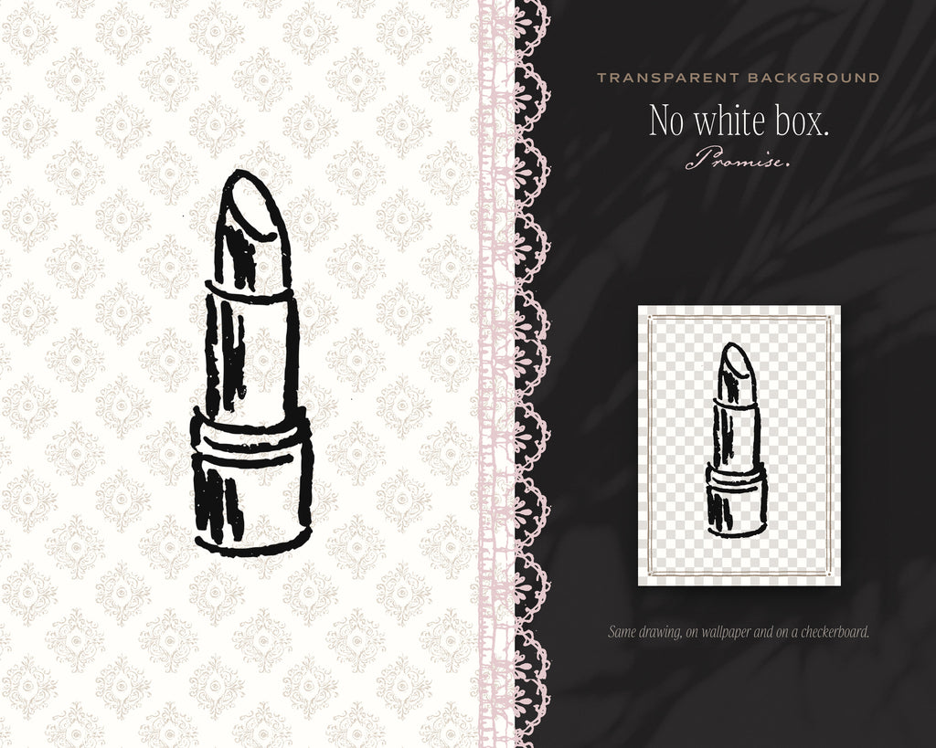 Vintage Vanity Doodle Pack, no white box