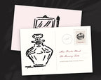 Vintage Vanity Doodle Pack, postcard