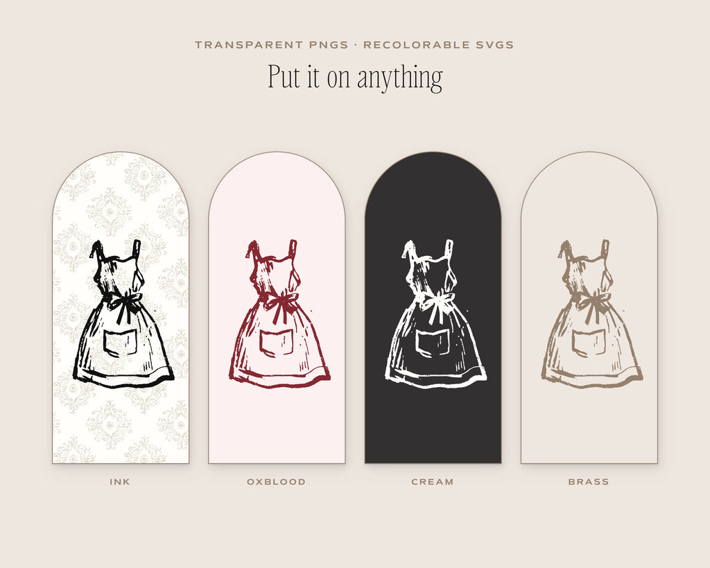 Wedding Registry Doodle Pack, put it on anything