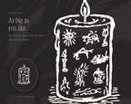 Witching Hour Doodle Pack, up close