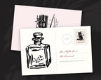 Witching Hour Doodle Pack, postcard