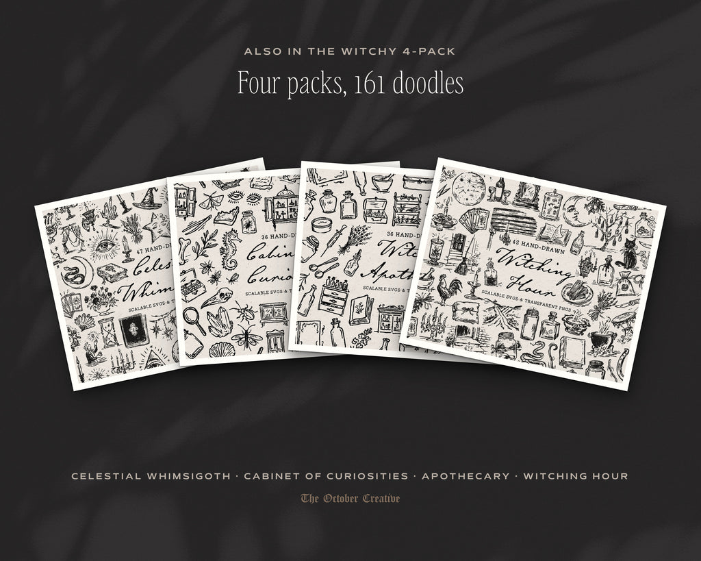 Witching Hour Doodle Pack, also in the bundle