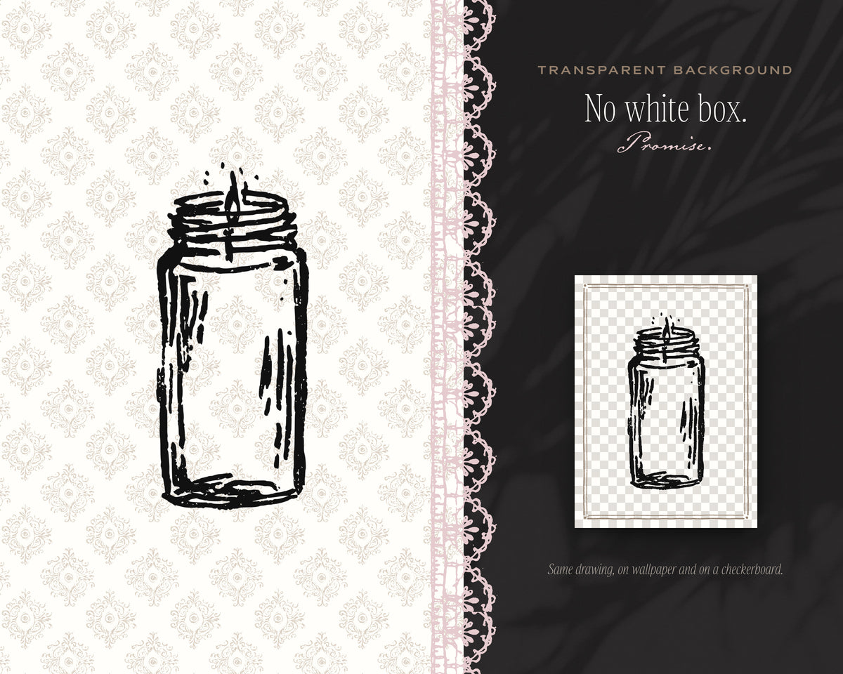 Witchy 4-Pack Doodle Bundle, no white box